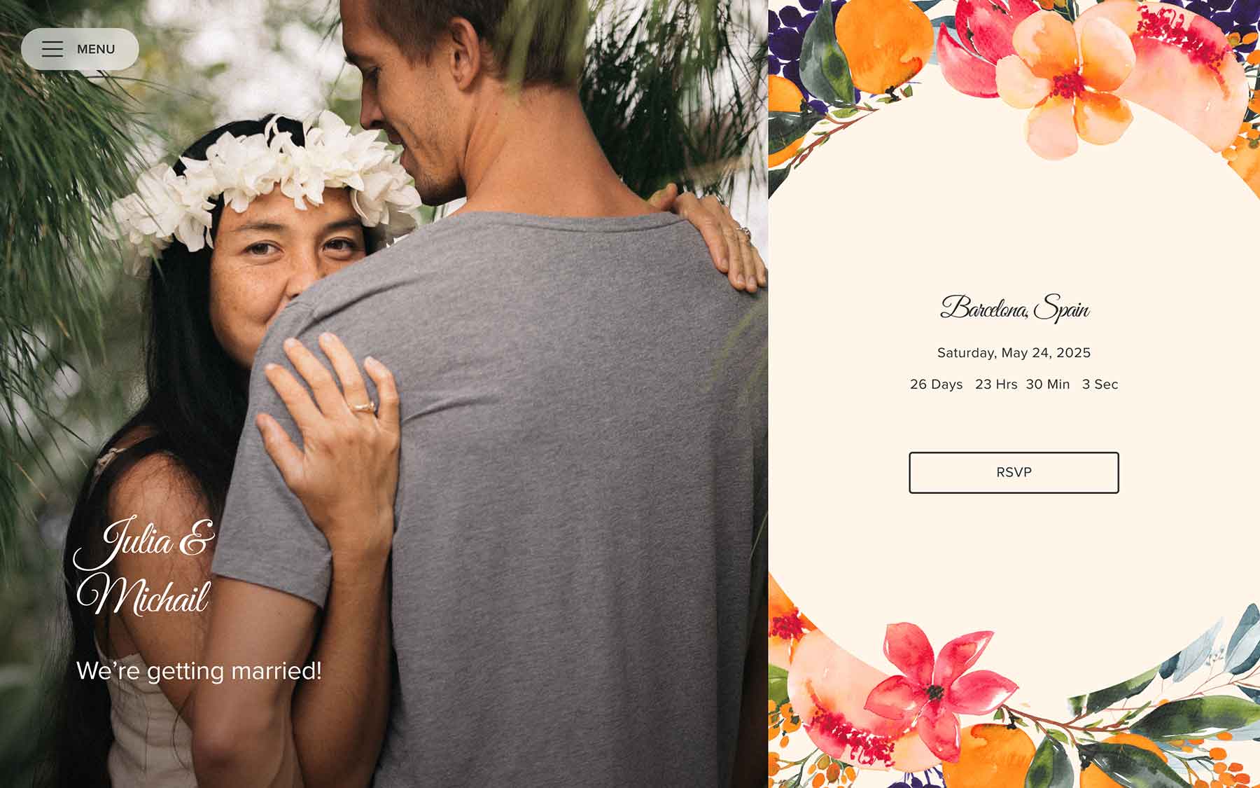 Wedding Websites & Registries